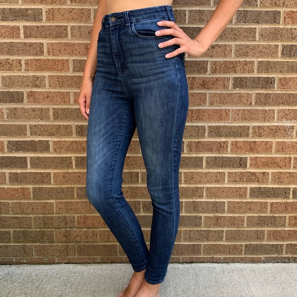 american eagle curvy high rise jegging